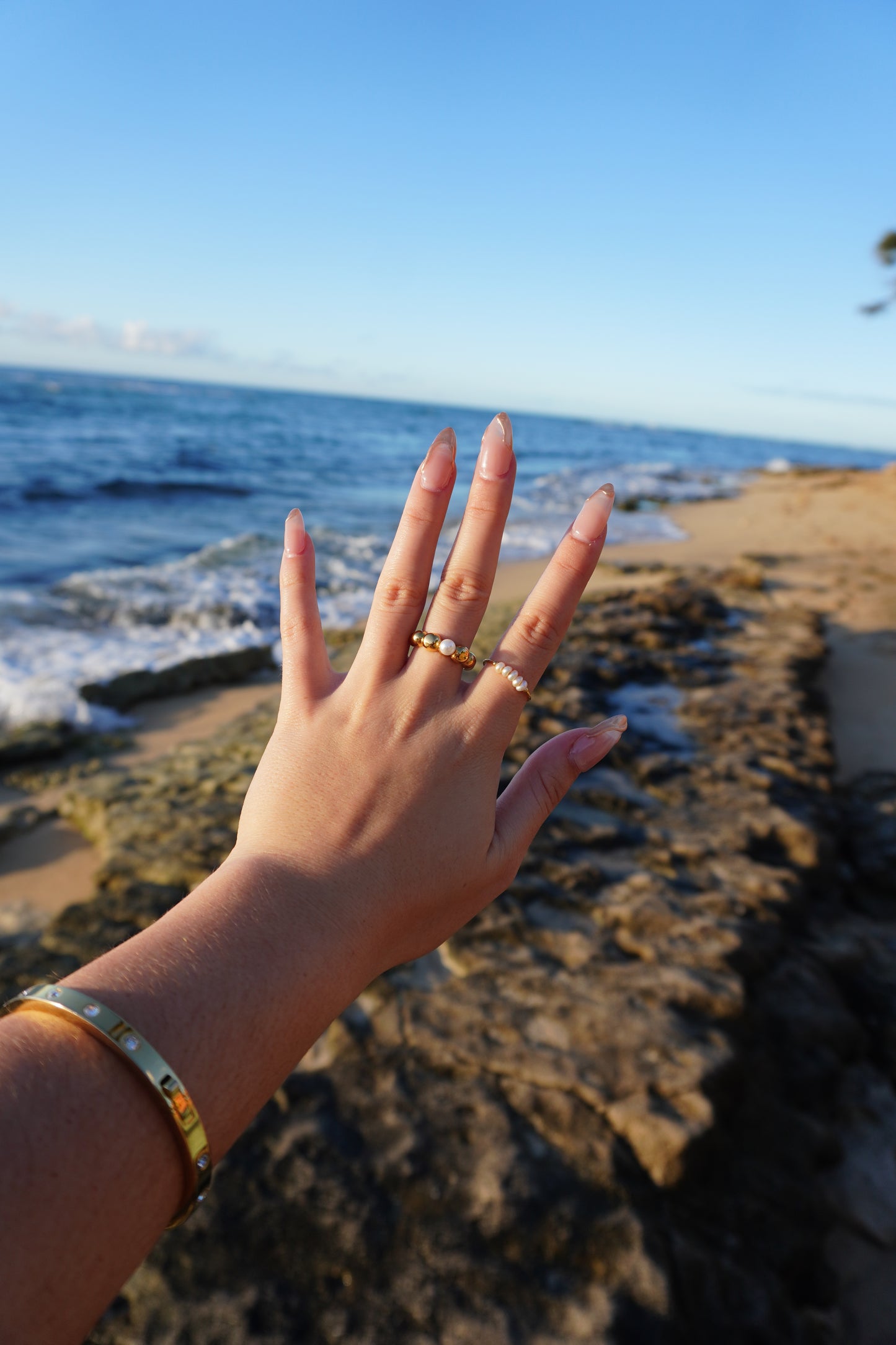 Bubble Pearl Ring