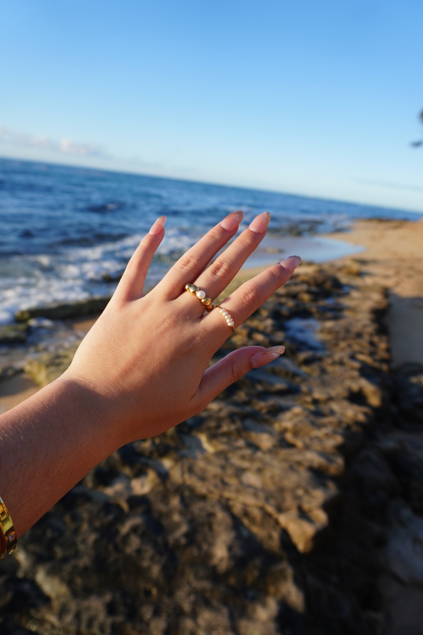 Bubble Pearl Ring